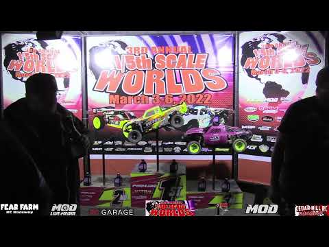 Mains 2022 1/5 Scale Worlds - Fear Farm RC Raceway  - MOD Live Coverage