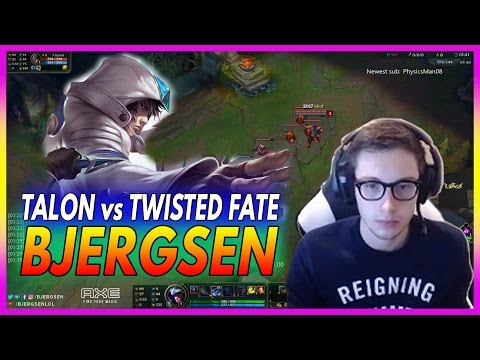 431. Bjergsen TALON vs Twisted Fate - March 13th, 2017 - Patch 7.5 Season 7