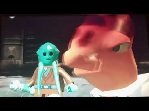 Lego Star Wars 3 the Clone Wars walkthrough part 11 the fights of the light saber droids and lava