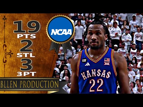 Darryn Peterson – 19 Punkte, 2 Steals – Alle Highlights | Kansas Jayhawks vs. Texas Tech Red Raid...