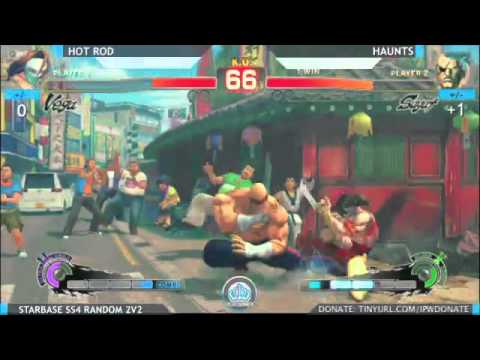 Slick (BA) & Hotrod (VE) vs Haunts (SA) & Vangief (ZA) - Starbase Arcade