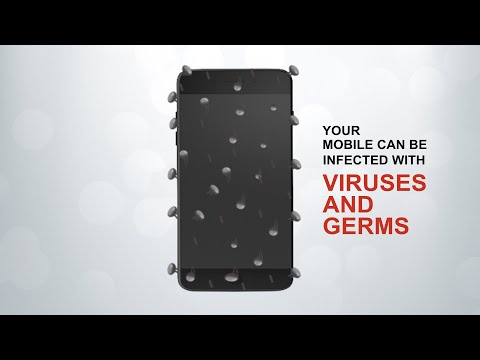 VirusVault : A new way to disinfect your mobile phone from harmful germs and viruses.