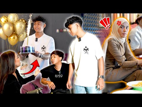 AIREL BUAT KEJUTAN BIRTHDAY UNTUK LINDA !! - AM & ELYA BERG4DUH !!