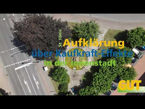 GUT informiert: GUT verlangt Nachweise für Kaufkraftverlagerung in St. Tönis