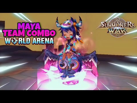Maya Team Combo in World Arena - Summoners War