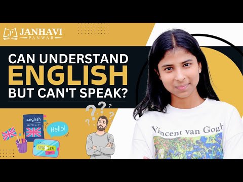 Can Understand English but Can't Speak? || Janhavi Panwar || English Learning ||#english  #fluency