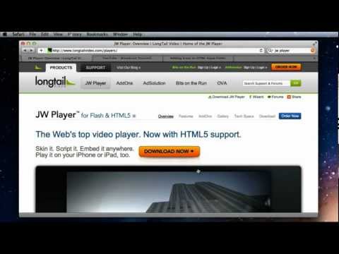 comment installer jwplayer