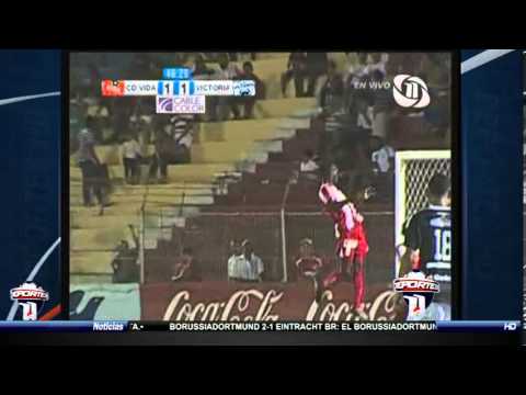 Fecha 3 (Apertura 2013 14) Vida 3-2 Victoria HD