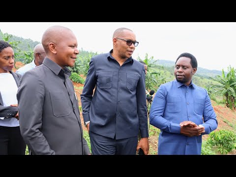 ZIARA YA NAIBU WAZIRI, OFISI YA MAKAMU WA RAIS (MUUNGANIO NA MAZINGIRA), MHE. DKT. FESTO DUGANGE MKOANI KAGERA