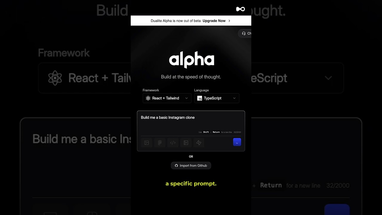🤖 Build social media app in seconds - no coding required!