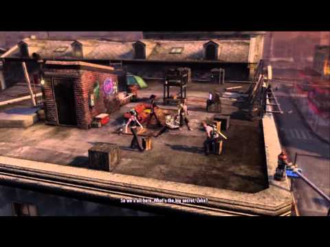 inFAMOUS 2: Playthrough 24: "Transferring Power" - Stupid civilian tripped and died.