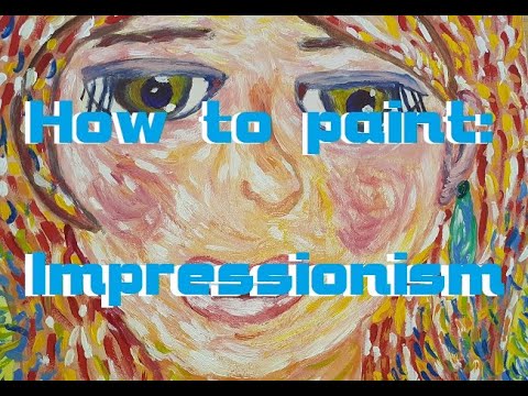 Impressionism Art-My painting Vivace of Scotland in impressionist style