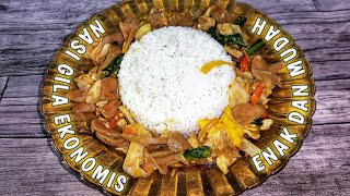 Download lagu RESEP NASI GILA EKONOMIS TERENAK DAN MUDAH mp3