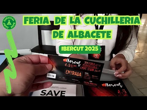 🇪🇸  𝐈𝐁𝐄𝐑𝐂𝐔𝐓 𝟐𝟎𝟐𝟓 🔪 Feria de la Cuchillería de Albacete #cuchillosartesanales #navajasedc #albacete