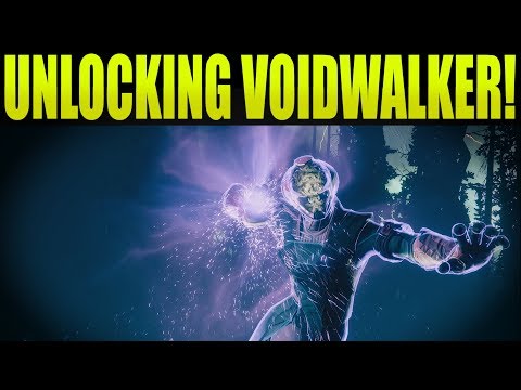 Destiny 2 - Unlocking Voidwalker Subclass Playthrough Live Commentary