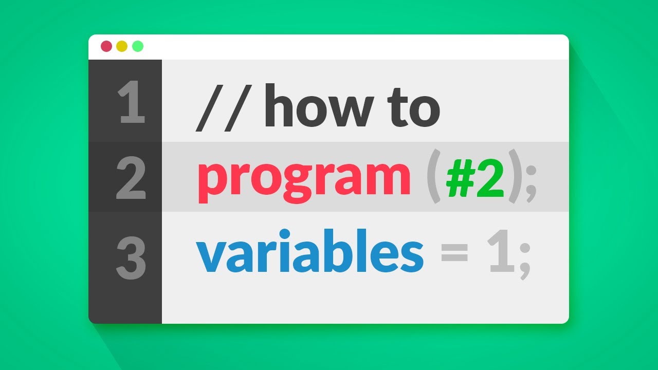 How to Program in C# - Variables (E02)