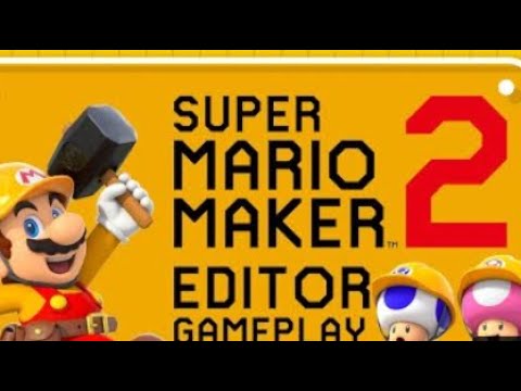 Super Mario Maker 2 - speed building a level!