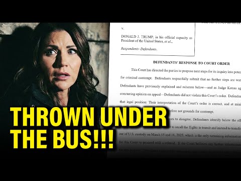 Trump official GUILTY in SCANDAL that could END HER