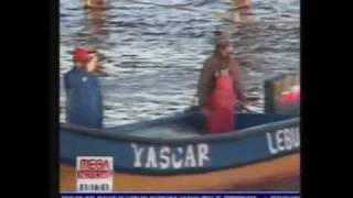 preview picture of video 'Pescadores se levantan en Lebu'