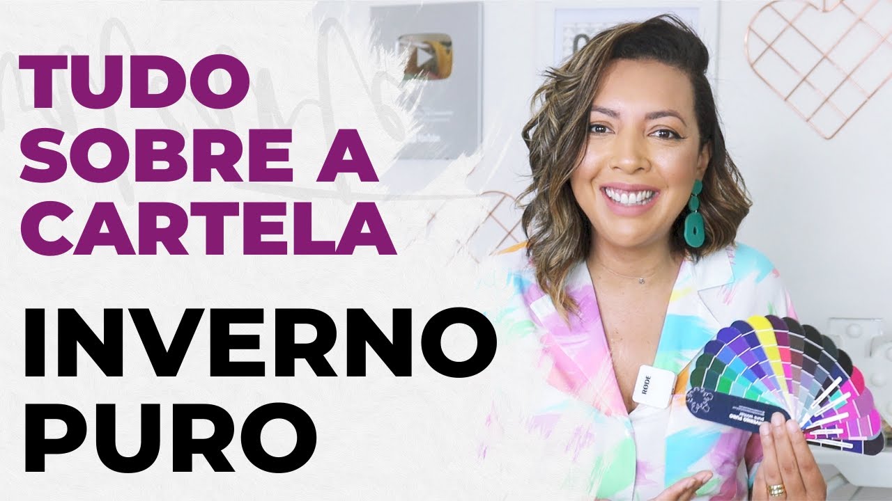 CARTELA INVERNO PURO METODO SAZONAL EXPANDIDO COLORAÇÃO PESSOAL CÁ CAVALCANTE