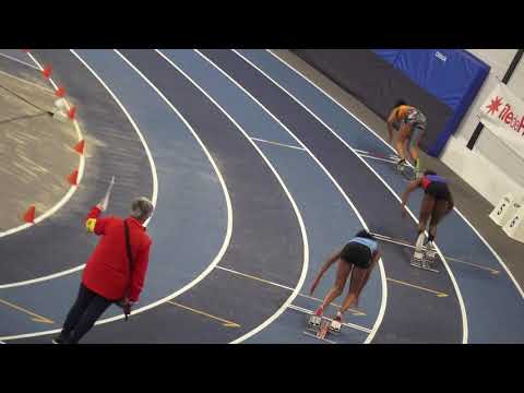 23''93: GUION FIRMIN Lenora (200m SEF - FIN.1) - Champ. Rég. en salle ES/SE -  Eaubonne, 19 jan 2019