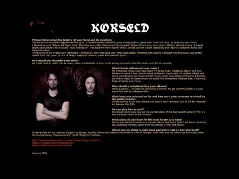 Korseld (Doom Death Metal from Sweden)