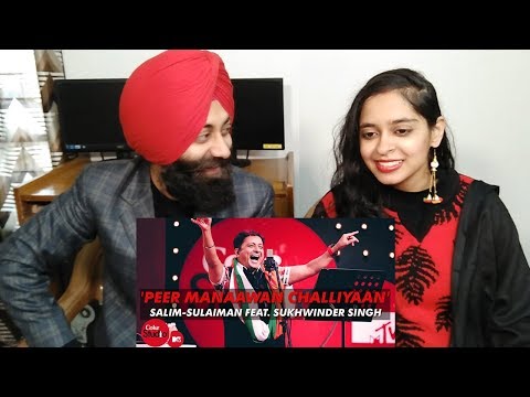 Indian Reaction on 'Peer Manaawan Challiyaan' Coke Studio India ft. PunjabiReel TV