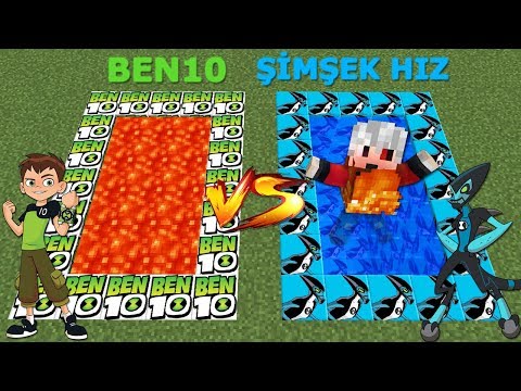 BEN10 VS ŞİMŞEK HIZ HAVUZ ŞANS BLOKLARI - Minecraft
