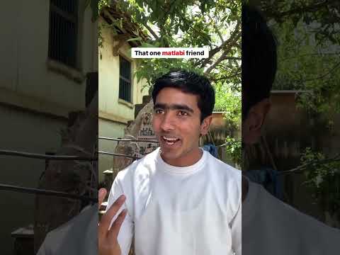 That one matlabi friend | THEBHUONE | #youtubeshorts