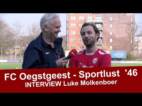 Interview Luke Molkenboer FC Oegstgeest - Sportlust '46 KNVB Beker