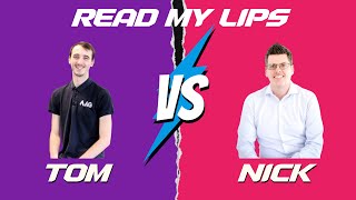 "BADGER... BOWLING CASTLE!? 🏰😂" | Tom vs Nick | Read My Lips Challenge | AAG IT