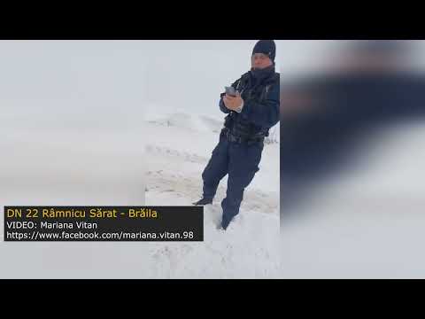 Circulație îngreunată DN 22 Râmnicu Sărat - Brăila