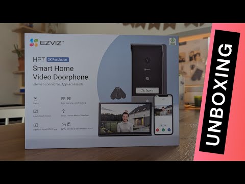 Türklingel mit Bildschirm: EZVIZ HP7 2K Video Doorbell (Unboxing / Installation / Ersteindruck)