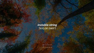 Taylor Swift - invisible string | Español &amp; English