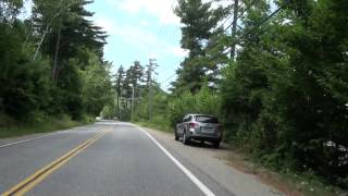 preview picture of video 'High Speed Video of Schroon Lake Marathon Course'