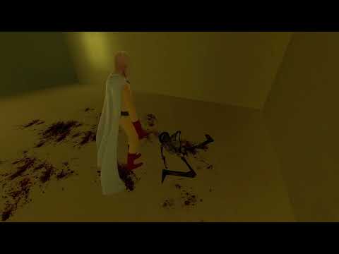 saitama visiting the backrooms (gone wrong)