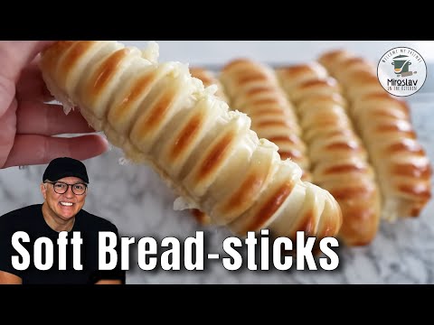 Fluffy and Delicious Soft Bread-sticks Recipe