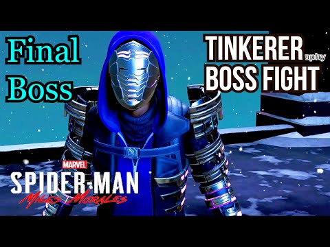 Tinkerer Boss Fight (Defeat the Tinkerer) | Marvel’s Spider-Man: Miles Morales