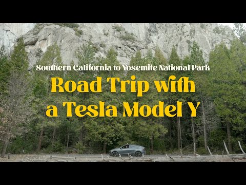 Yosemite National Park Road Trip With Tesla Model Y and a New Born | Our Experience