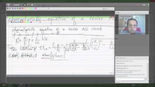 Mod-01 lec-19 Second order(RLC circuit) natural response; Series and prallel RLC circuits;