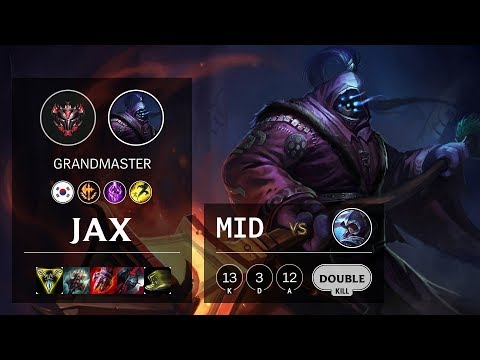 Jax Mid vs Talon - KR Grandmaster Patch 10.7