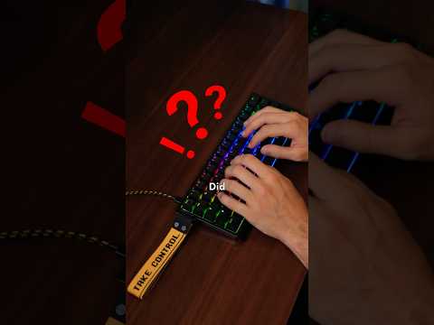 This Keyboard Turns Into a Controller?!