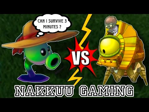 Shadow Peashooter VS Zombot hard level can I pass?.. game on with NAKKUU GAMING subscribe for more..
