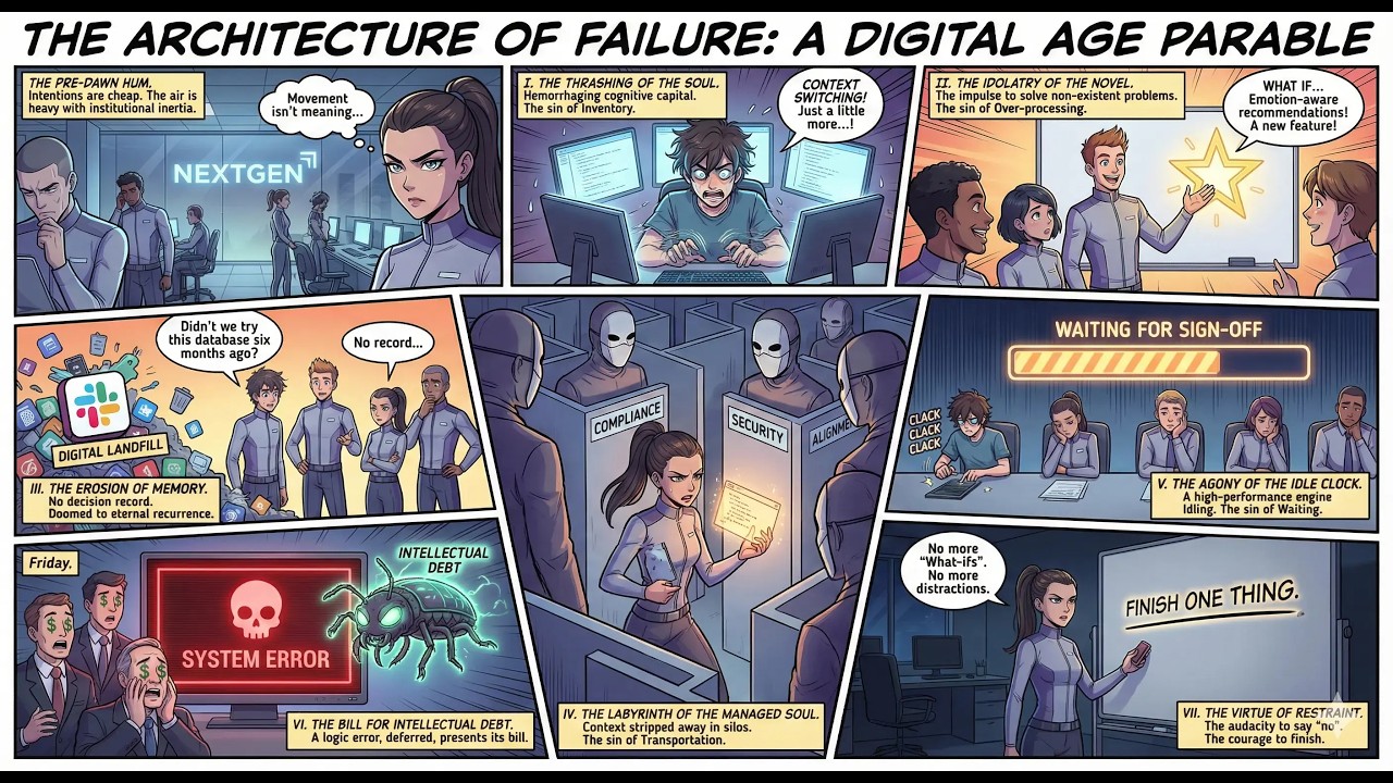 The Architecture of Failure: The Seven Sins of the Digital Age (Video)