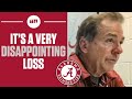 Nick Saban DISAPPOINTED After Being UPSET By No. 6 Tennessee I FULL INTERVIEW