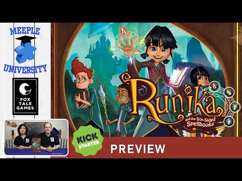 Runika and the Six-Sided Spellbooks Board Game – Kickstarter Preview
