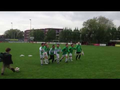 Kampioenen vv Spijkenisse F6 1e plaats toernooi vv ONA te Gouda