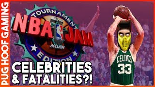 NBA Jam TE Tournament Edition Secrets - Secret Characters & Arcade FATALITIES?!