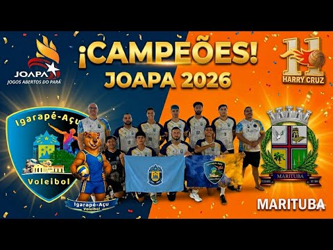 JOAPA 2026 masculino: Igarapé-Açu vs Marituba (Fase de classificação)