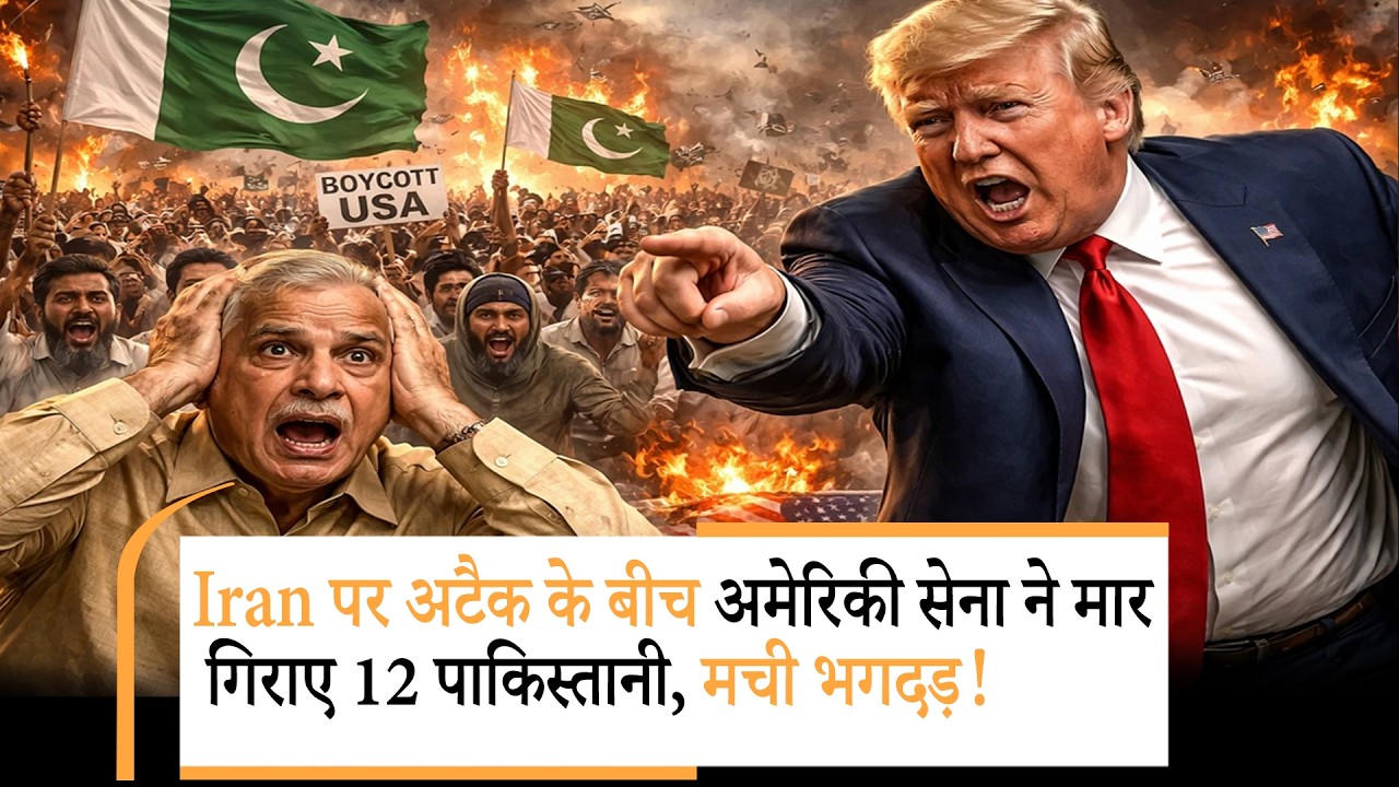 America attack in Karachi | कराची में US Army ने ढेर किए 12 पाकिस्तानी